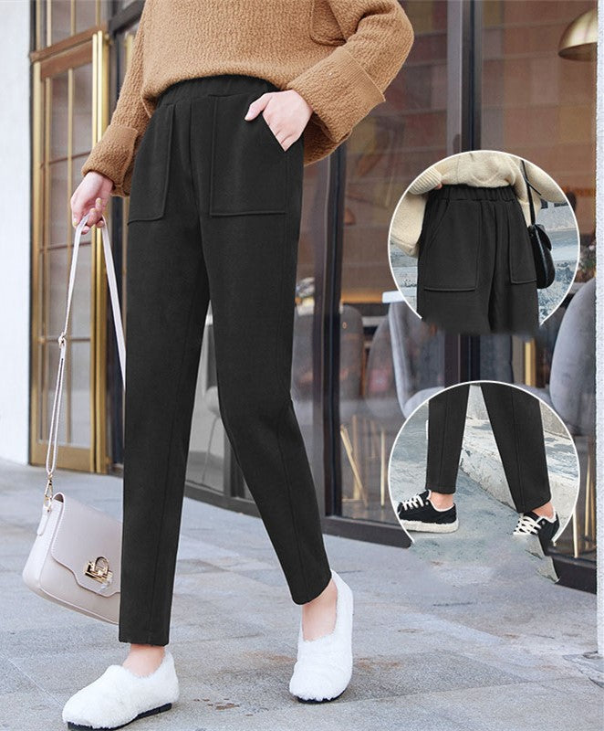 Women's straight thin harem pants