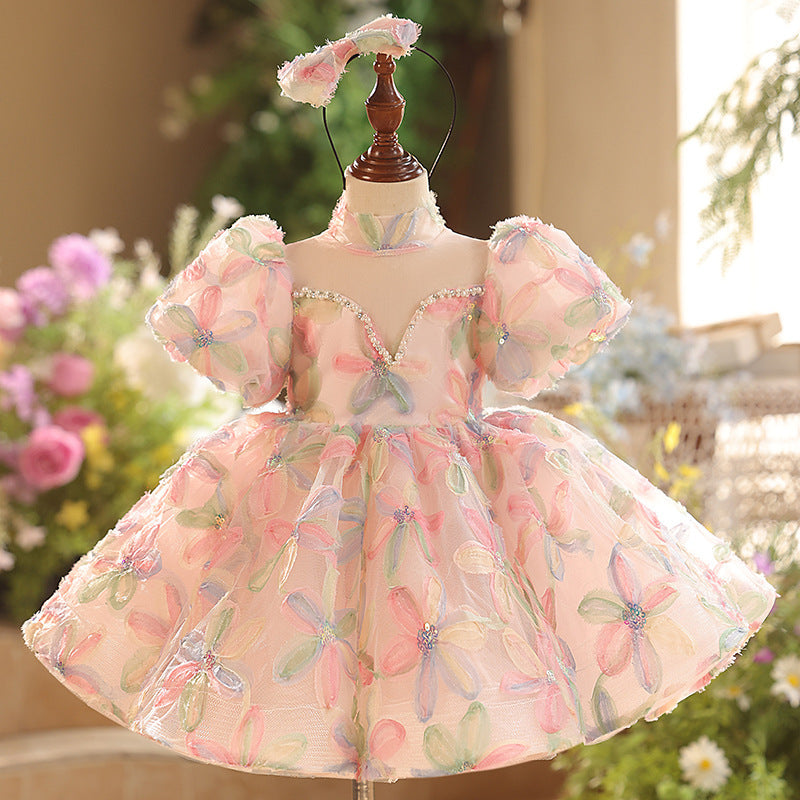 Catwalk Fashion Personalized Children Princess Dress – Mom & Kids