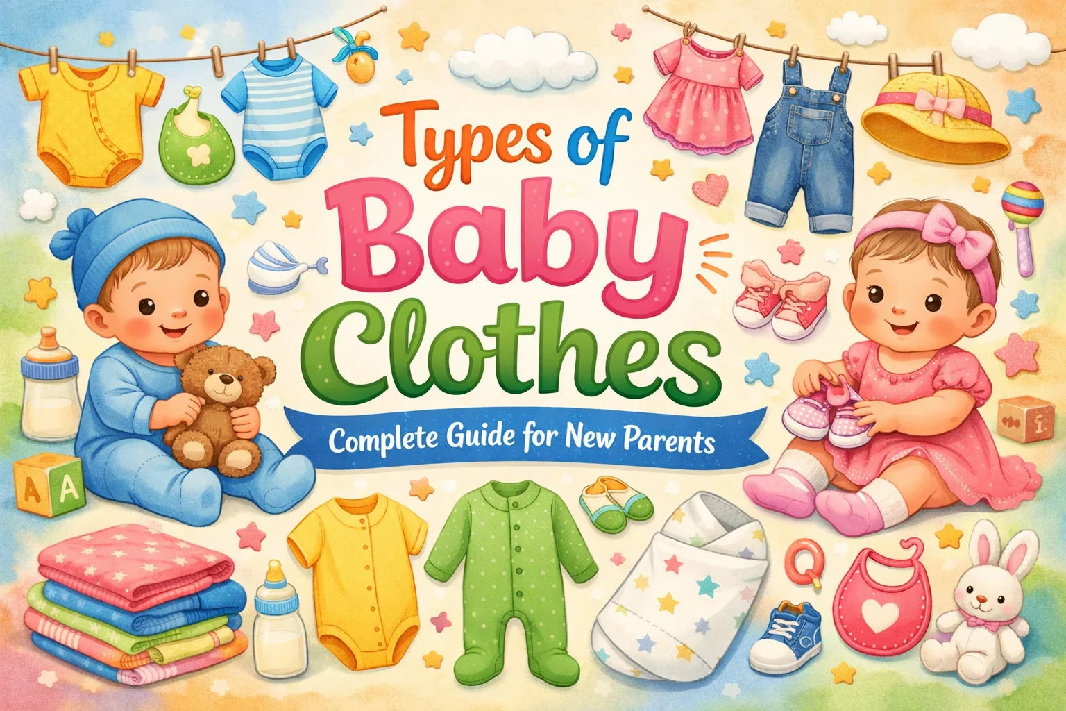 Types of Baby Clothes: Complete Guide for New Parents