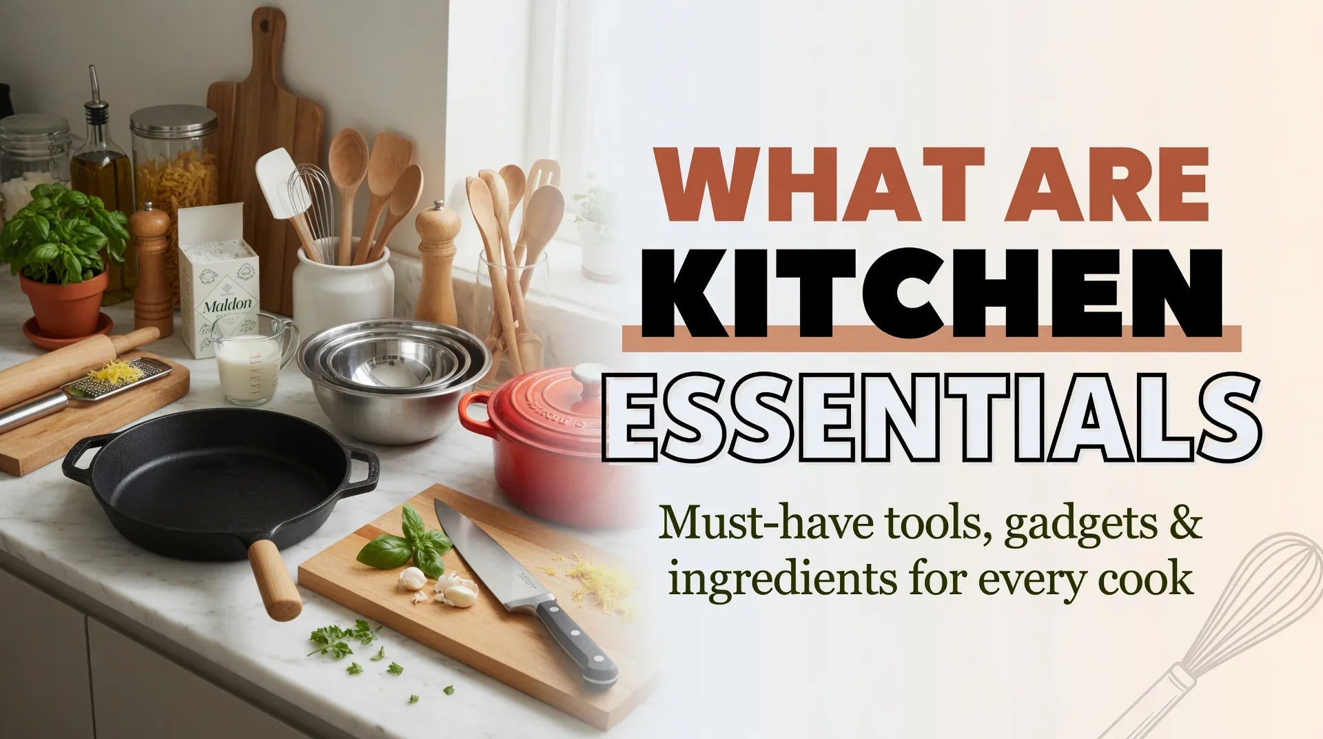 What Are Kitchen Essentials? The Only Checklist You Need for a Functional Kitchen