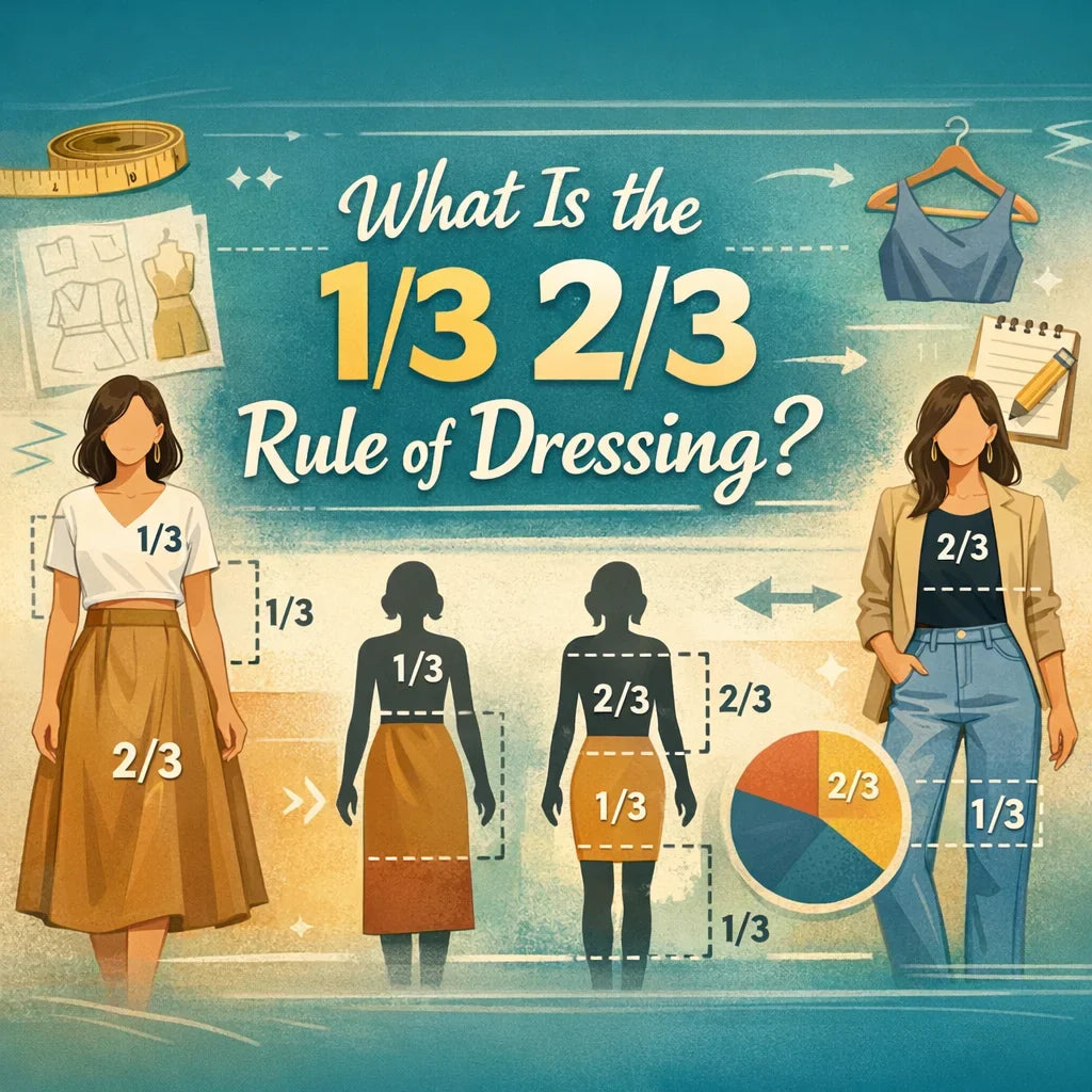 What Is the 1/3 2/3 Rule of Dressing?