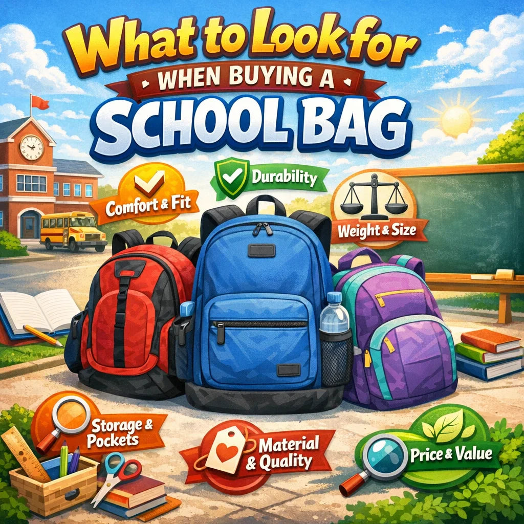 What to Look for When Buying a School Bag
