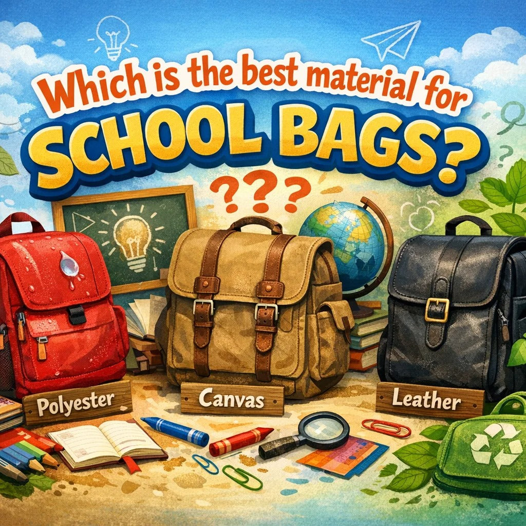 Which is the best material for school bags?