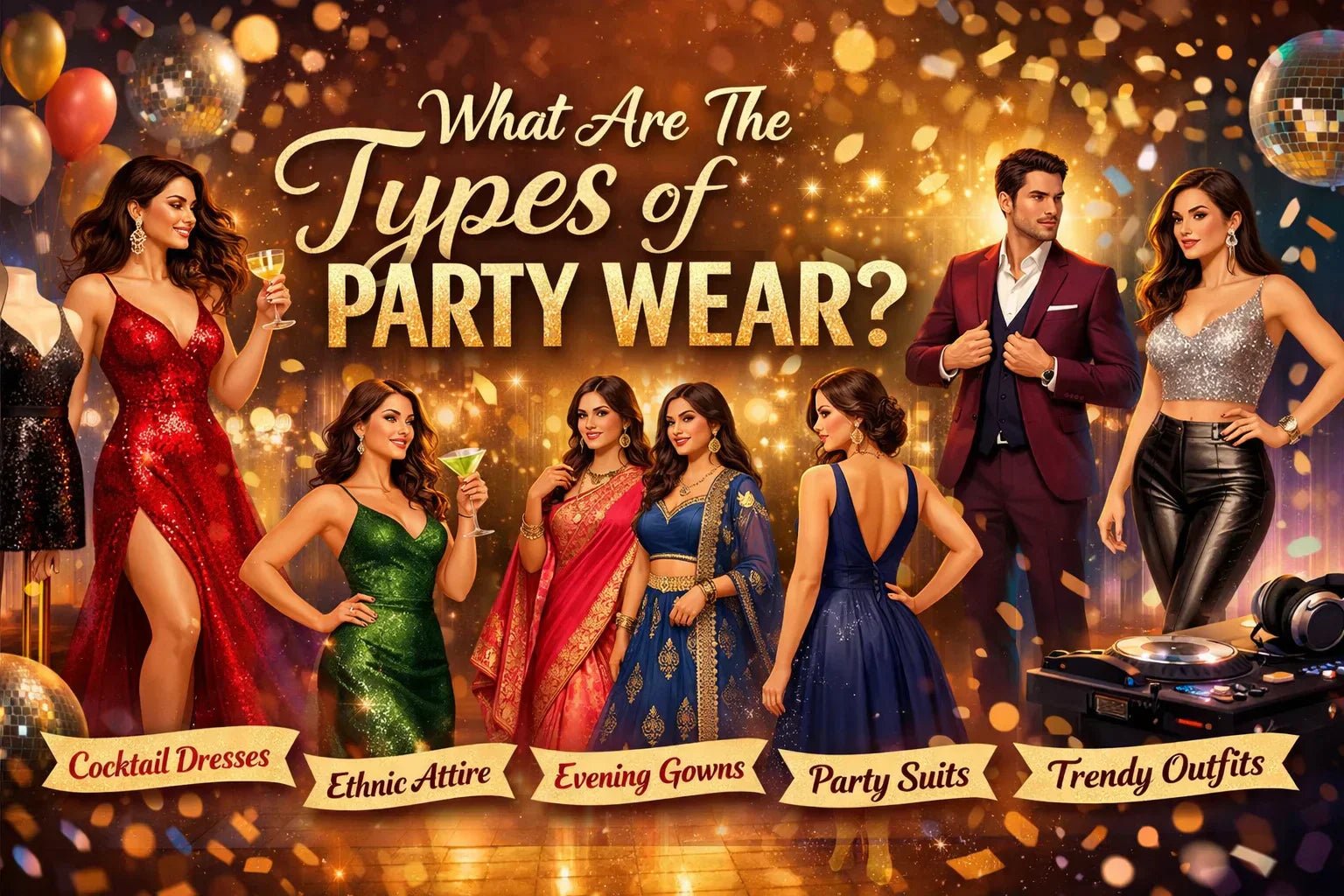 Party Wear for Ladies Bangladesh: Dress Codes, Gown & Outfit Guide - Mom & Kids