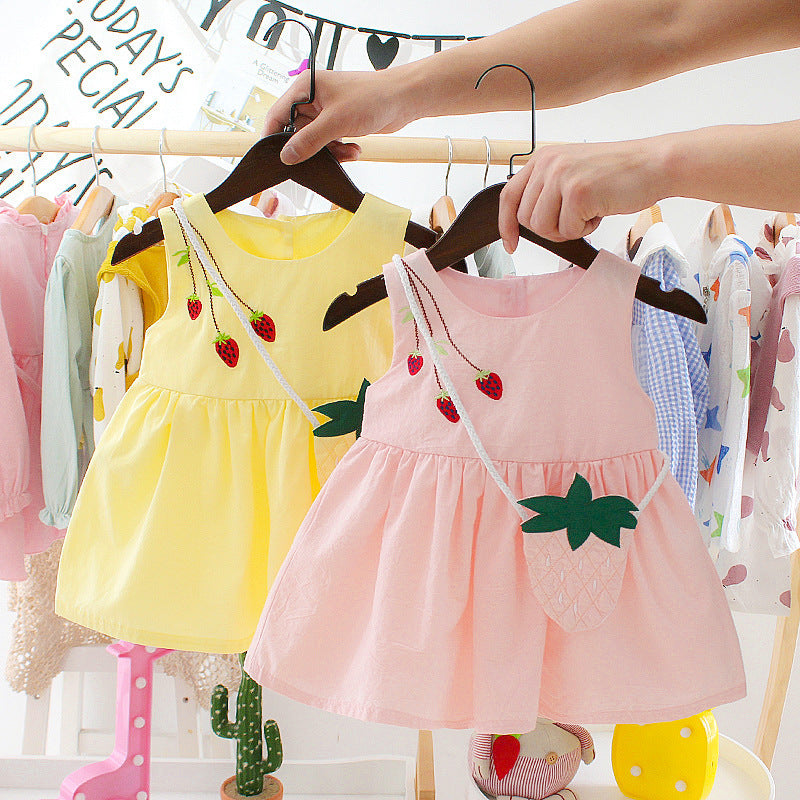Baby Girl Summer Dress  Suspender Baby Skirt Girl Dress