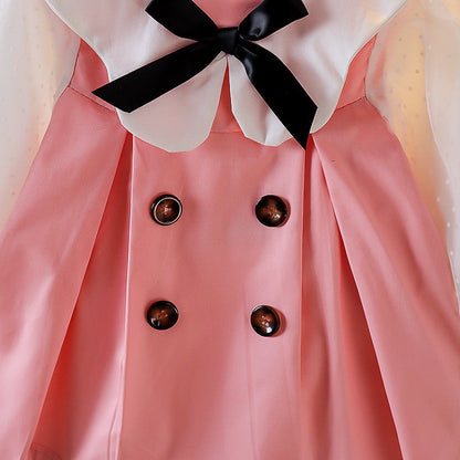 Girls' Dress Spring And Autumn Western Style Baby Baby Children's Skirt