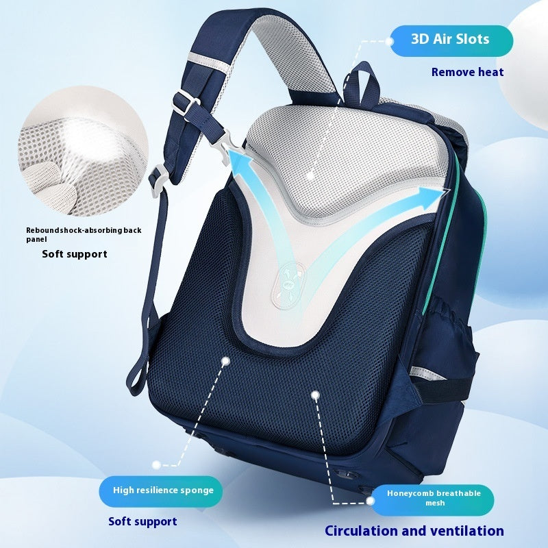 Lightweight Waterproof Backpack Burden Reduction