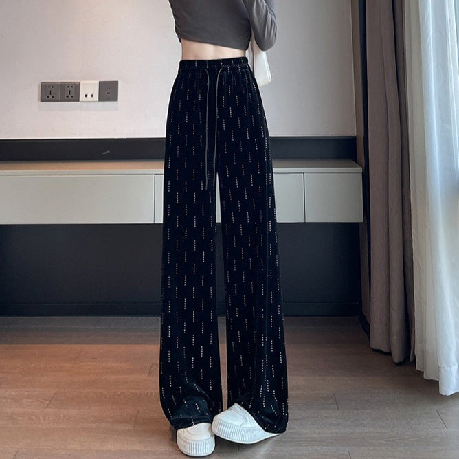 Women's Slimming Straight-leg High-waist Pants