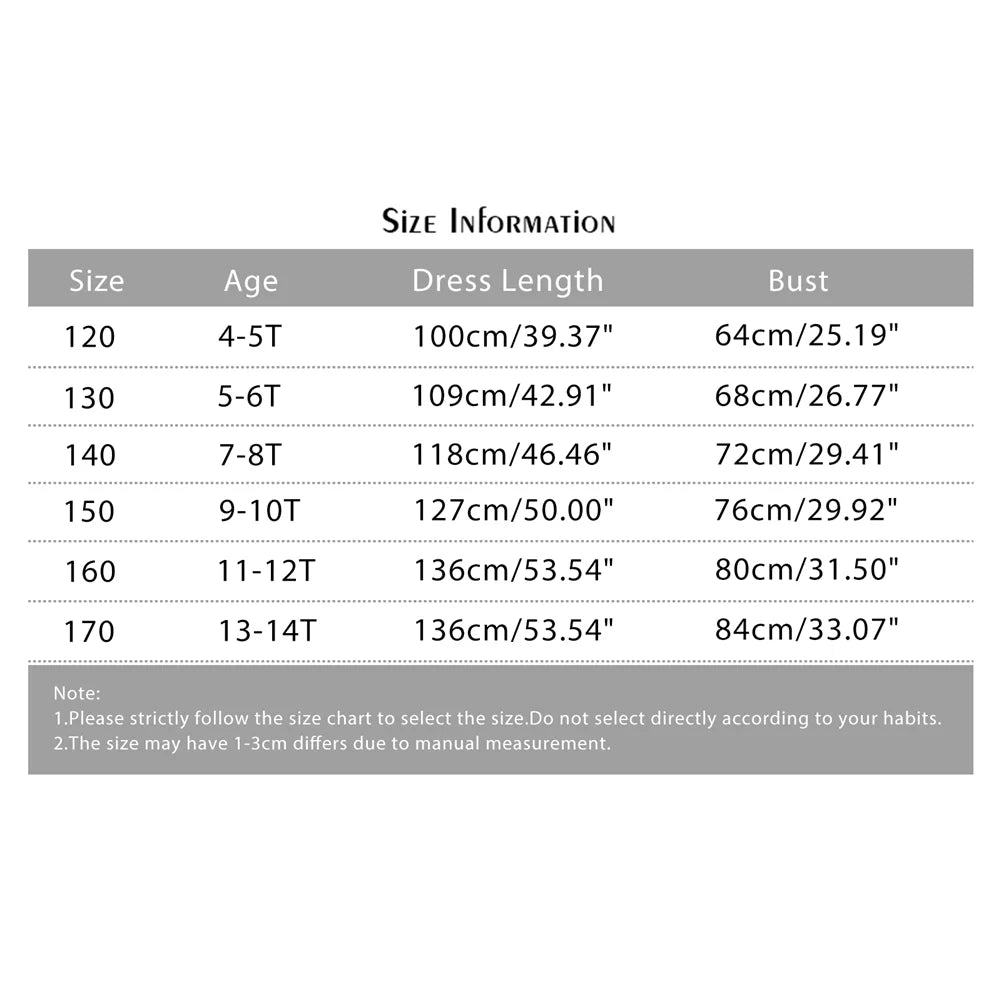 GYRATEDREAM Girl Sleeveless Embroidery Princess Pageant Dresses Kids Prom Ball Gown