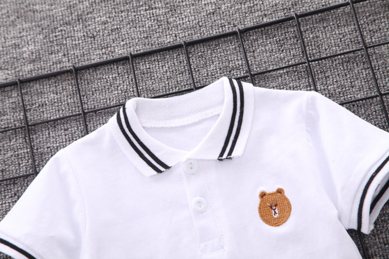 Summer Fashion Baby Boy Clothes Sets T-shirt  Toddler Casual Clothing Suits Children Kids Boys Outfits Suit