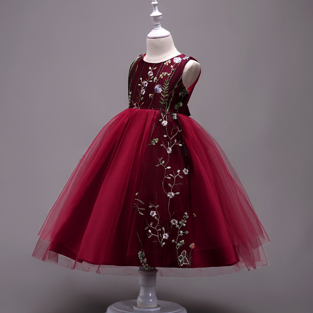 Embroidered Kids Dress