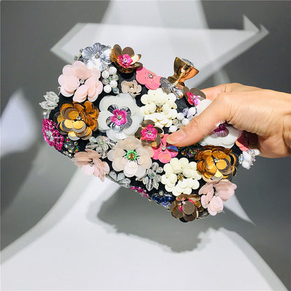 Women Clutches Flower Bags for Formal Evening