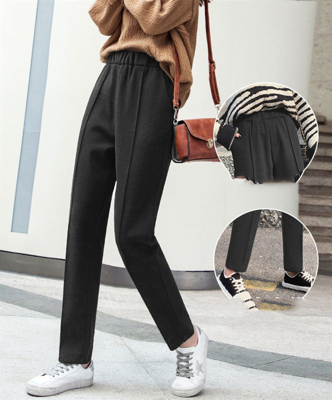 Women's straight thin harem pants