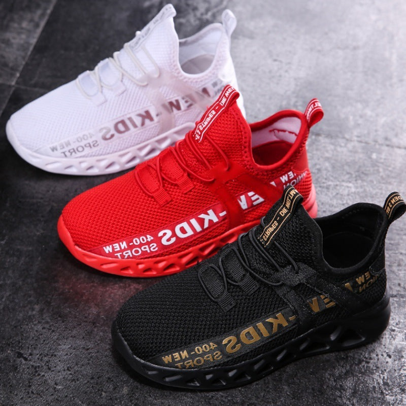 New Mesh Kids Sneakers Lightweight Children Shoes Casual Breathable Boys Shoes Non-slip Girls Sneakers[available]