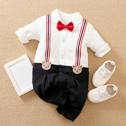 Spring And Autumn Cross Border One Piece BABY BODYSUIT