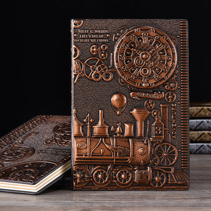 European Relief Retro Notepad Diary