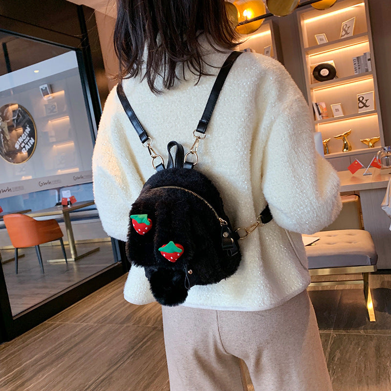Casual Small Plush Bag Women New