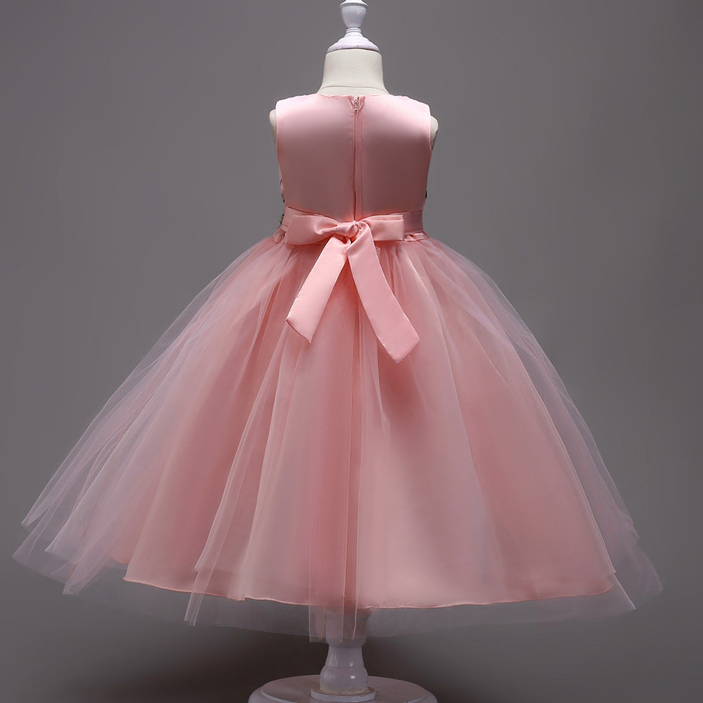 Embroidered Kids Dress