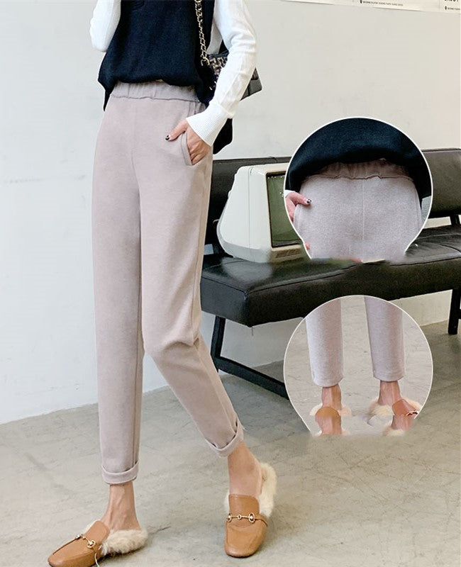 Women's straight thin harem pants