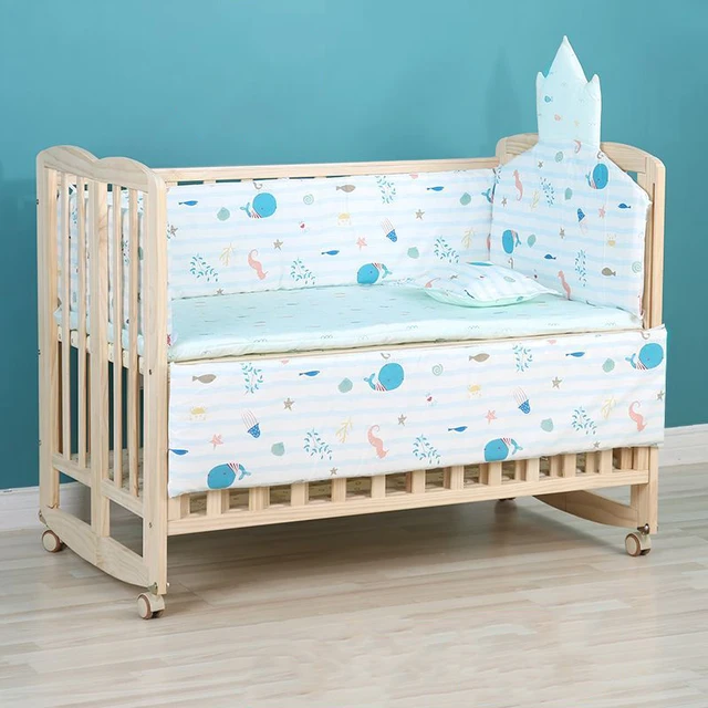 Baby Cot Baby Bed Children's Crib With Mosquito Net