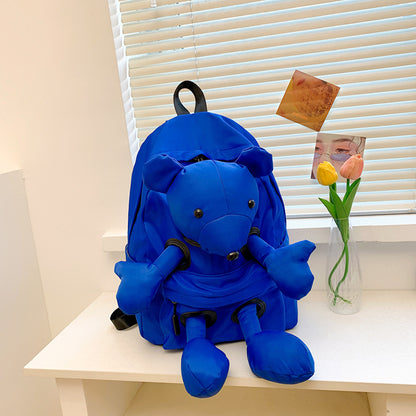 Doll Women's Backpack Trendy Cool Rabbit Travel Backpack