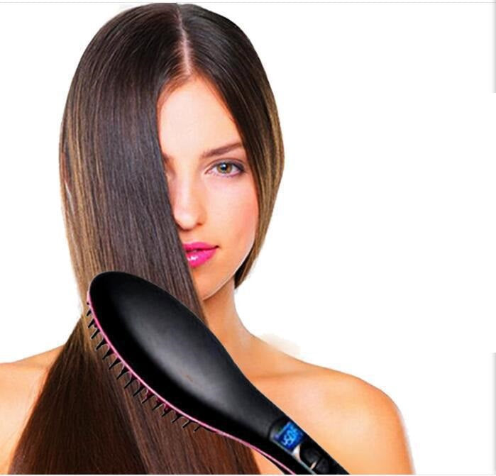 LED display hair comb wet and dry dual-use straight hair comb electric magic comb hair straightener straight artifct