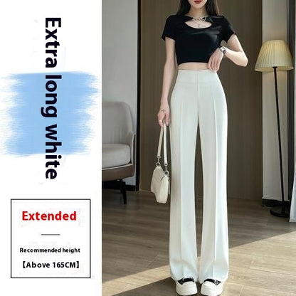 Women's High Waist Slimming And Straight Casual Wide Leg Pants