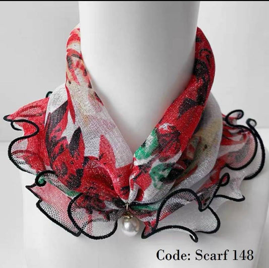 Women Elegant Neck Scarf