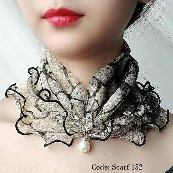 Women Elegant Neck Scarf