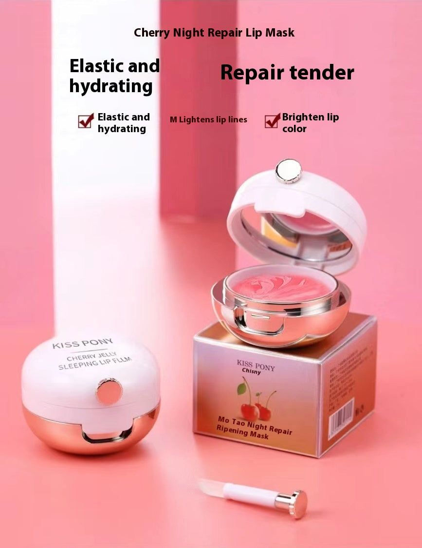 Qi Night Sleep Air Cushion Lip Balm Exfoliating Lip Lines Moisturizing