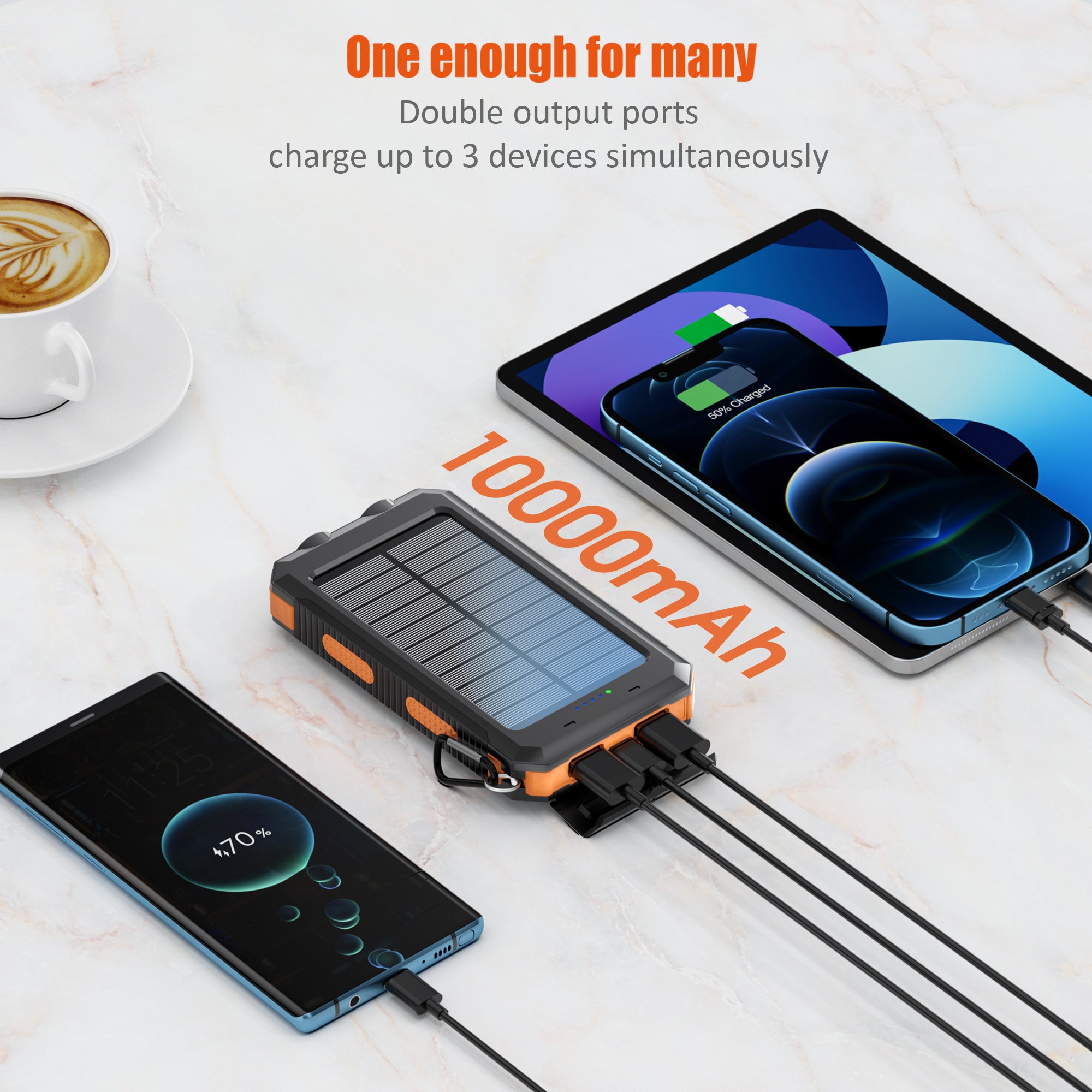 Solar Power Bank For Life Lights