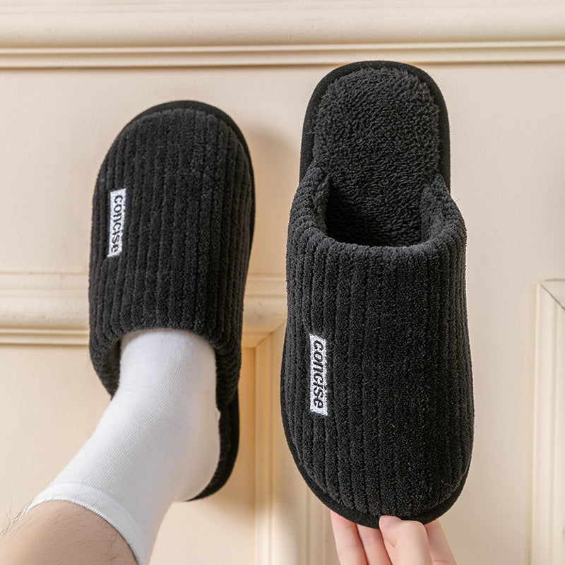 Cotton Slippers Women's Winter Household