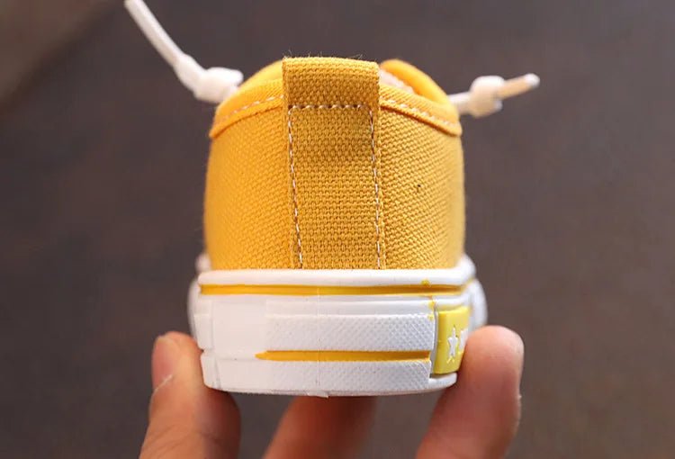 2025 New Children's Canvas Shoes Fashion Baby Board Shoes Girls' Breathable Single Shoes Boys' Casual Shoes (Available) - Mom & Kids