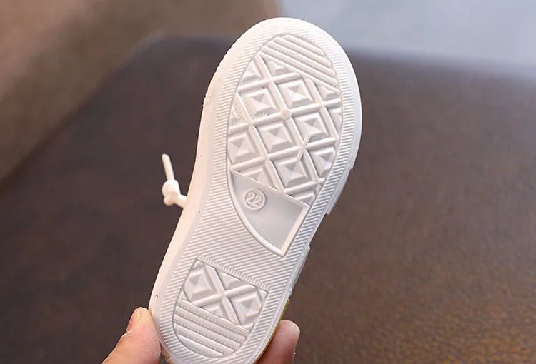 2025 New Children's Canvas Shoes Fashion Baby Board Shoes Girls' Breathable Single Shoes Boys' Casual Shoes (Available) - Mom & Kids