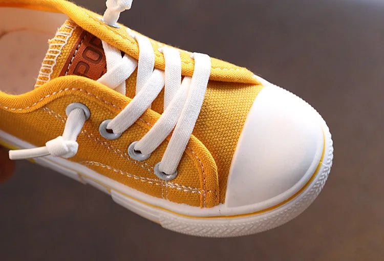 2025 New Children's Canvas Shoes Fashion Baby Board Shoes Girls' Breathable Single Shoes Boys' Casual Shoes (Available) - Mom & Kids