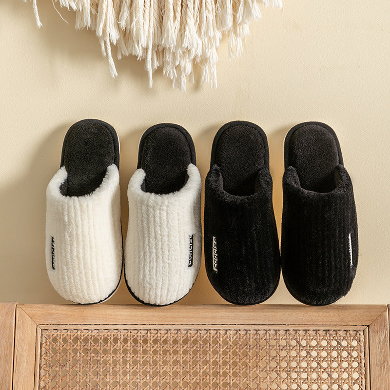 Cotton Slippers Women's Winter Household