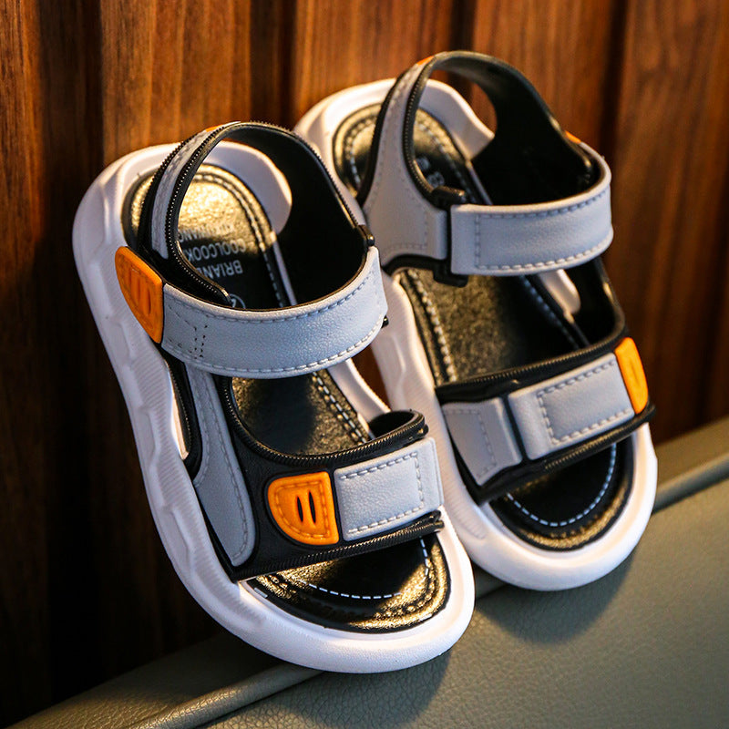 Boys Soft Soles Baby Beach Shoes For Students Leisure(Available)