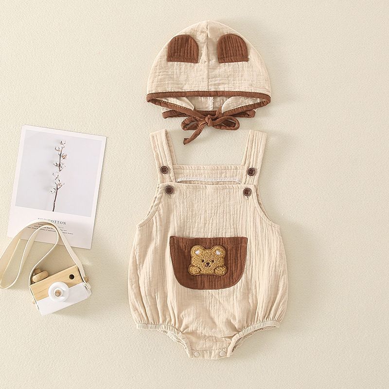 Super Cute Onesie Thin Breathable Strap Triangle Rompers