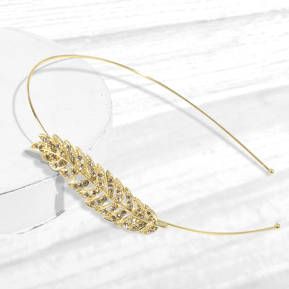 Bow Hair Band Fine Crystal Glass Accessories