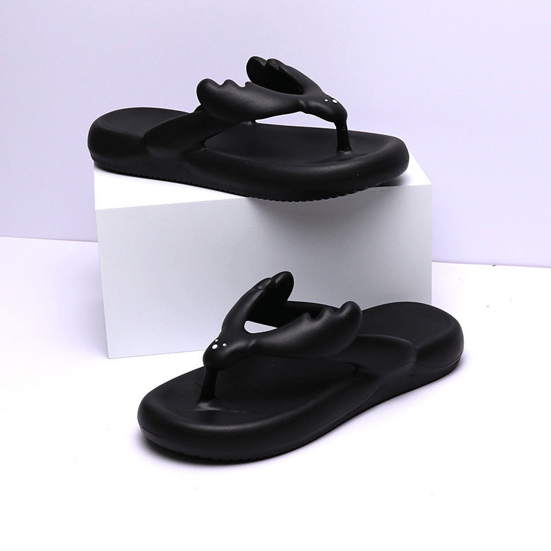 Xiaolu Thick-soled Flip-flops Women's Flip-flops  (Available)