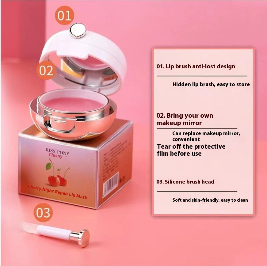 Qi Night Sleep Air Cushion Lip Balm Exfoliating Lip Lines Moisturizing