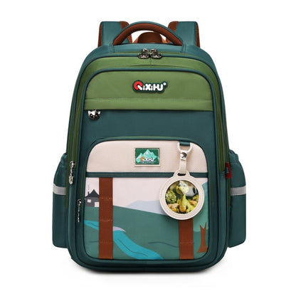 Large Capacity Primary School Student Schoolbag Lightweight And Wear-resistant