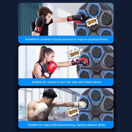 Fitness Trainer Boxing Game Training Machine USB Charging Wall Target for Boxing Sports Fitness Agility Reaction