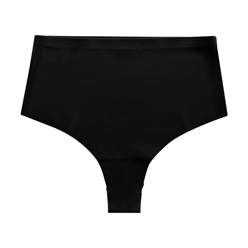 Simple Panties Women's Cotton Crotch Seamless Mid-waist Ice Silk Panties
