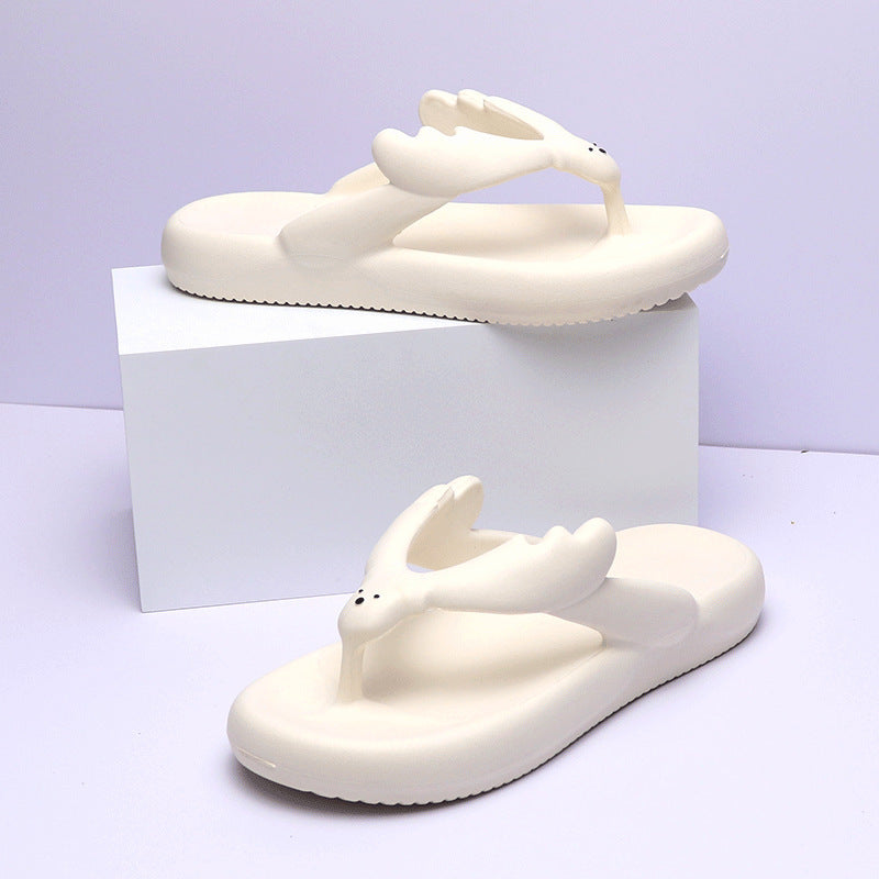 Xiaolu Thick-soled Flip-flops Women's Flip-flops  (Available)