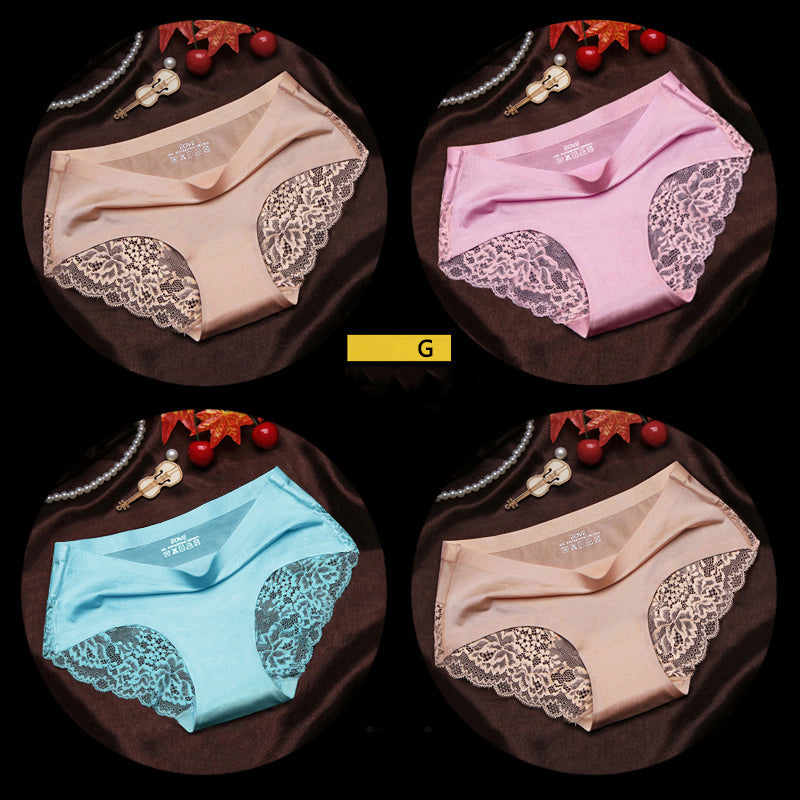Women's seamless lace panties