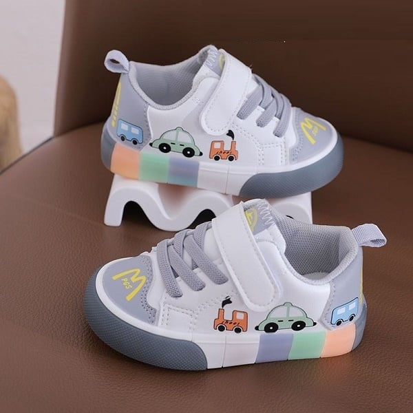 Toddlers Girls Boys Mesh Breathable Soft Soles Shoes Children's Spring Autumn Cartoon Casual Sport Shoes