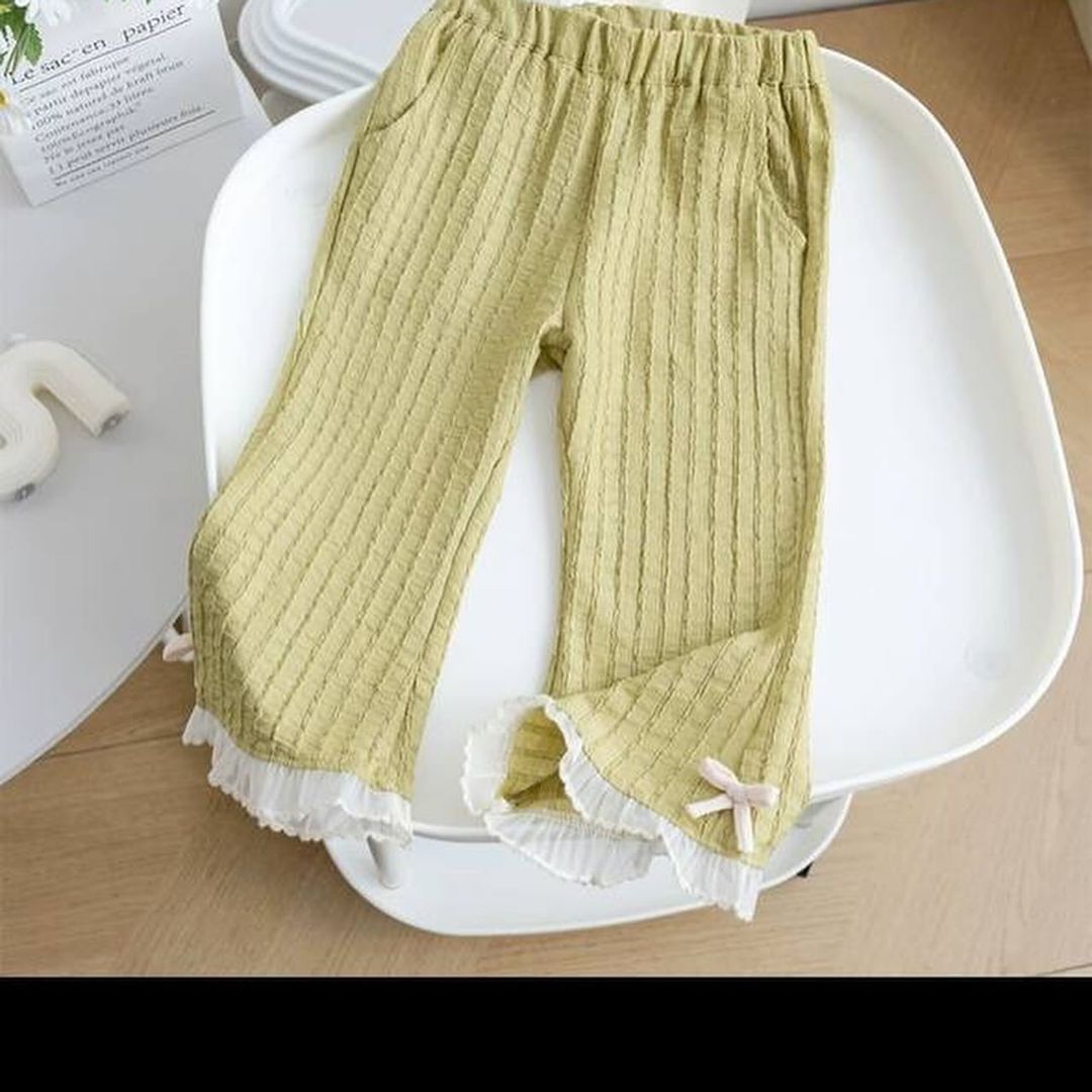 Children Clothing  Autumn Winter Girls Knitted Bottoms Korean Style Woollen Pants Leggings for Children Fashion Pants Girls