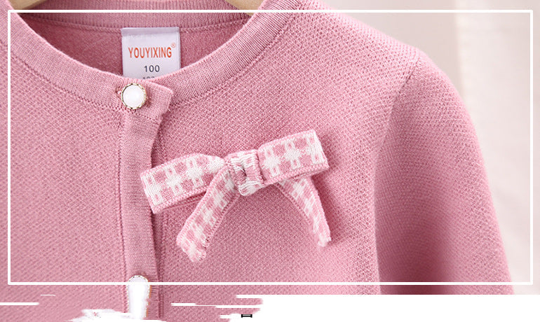 Jacket Vest Autumn Winter Girls Vest Skirt