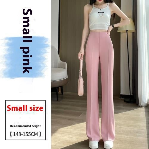 Women's High Waist Slimming And Straight Casual Wide Leg Pants